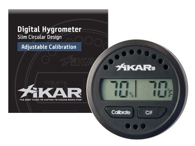 Quality Xikar Round Digital Hygrometer 