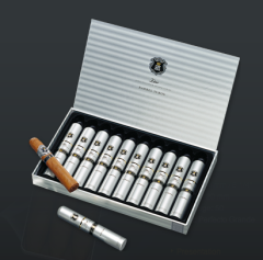 Zino Platinum Crown Barrel Tubos Box of 10 Cigars