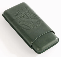 Opus X Society Spanish Nobuk Leather Case Green