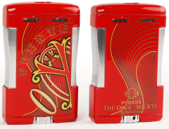Opus X Society Table Top Lighter Red
