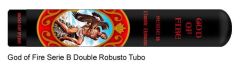 God of Fire Serie B Double Robusto Tubo