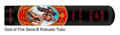 God of Fire Serie B Robusto Tubo