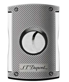 ST Dupont MaxiJet Cigar Cutter - Chrome Grid