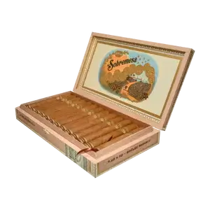 Sobremesa Brulee Robusto open box of cigars.