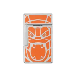 ST Dupont Biggy Orange Kong Lighter - Back