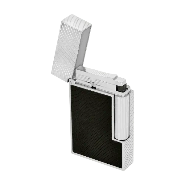 C16090CL_4 ST Dupont Ligne 2 Horsemane Black - Open