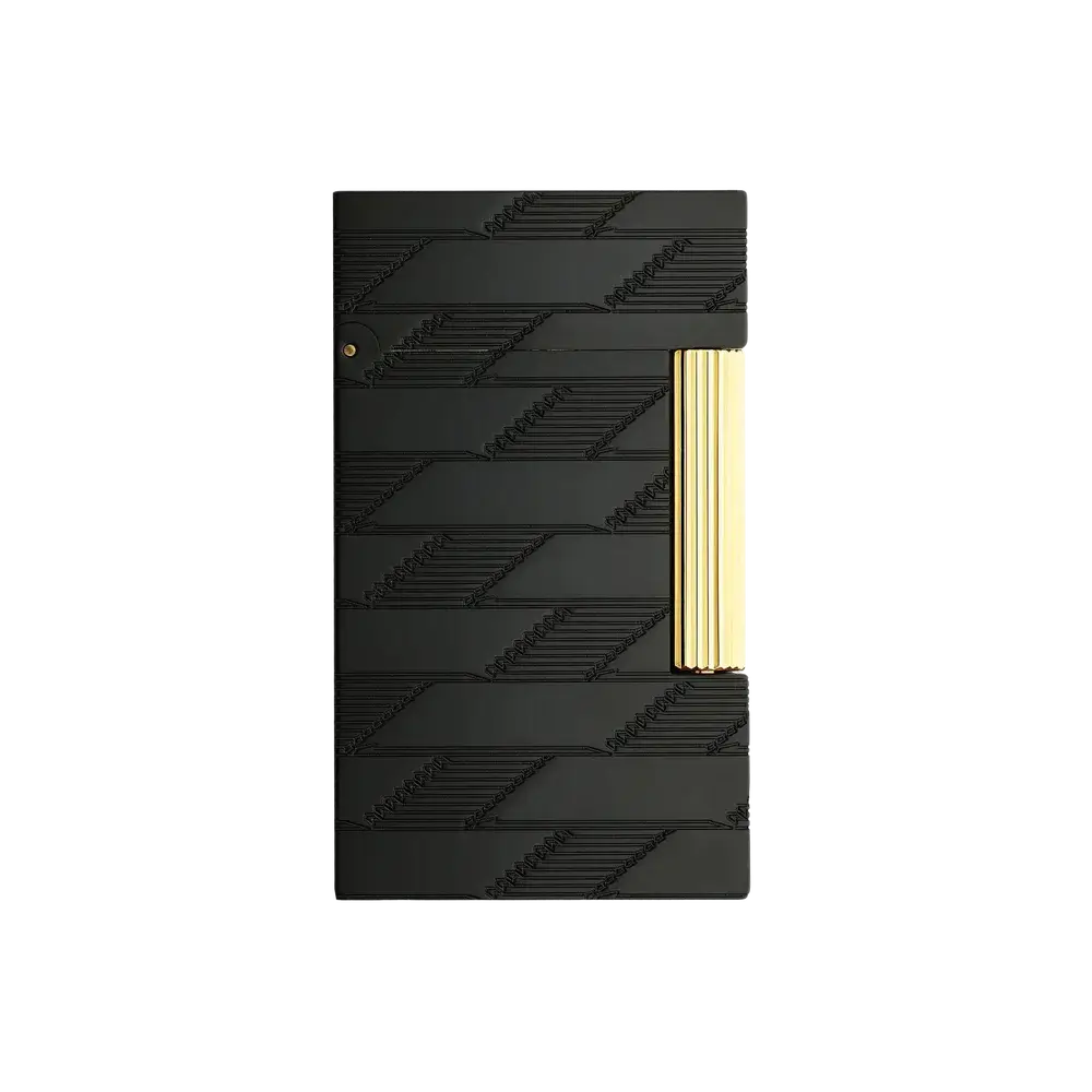 C16179_1_1920x ST Dupont Black 1872 Collection Ligne 2 Monogram Lighter