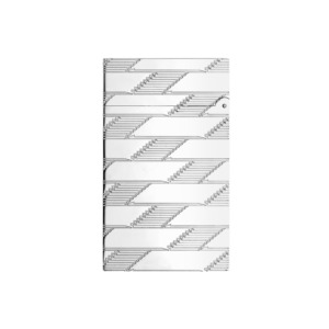 S.T. Dupont Ligne 2 Guilloche Lighter Monogram 1872 Palladium