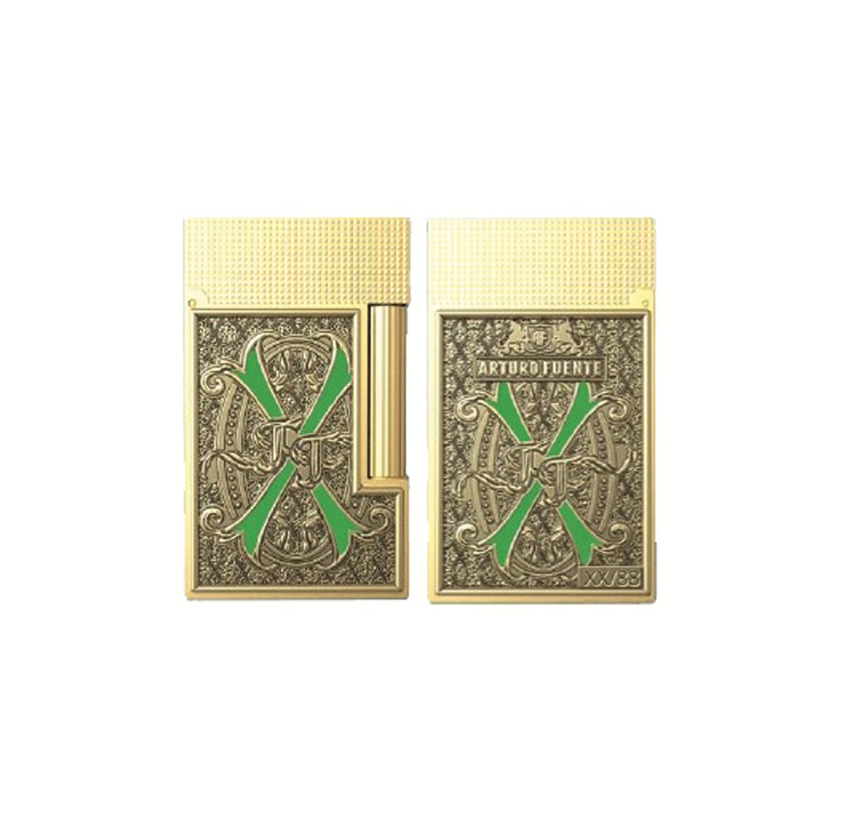 ST Dupont Opus X Ligne 2 Green Lighter ST Dupont Opus X Ligne 2 Green Lighter