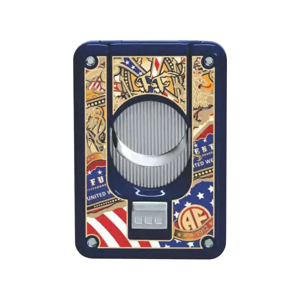 Elie bleu 250th cutter Elie Bleu Opus X 250th Anniversary Cigar Cutter - Front