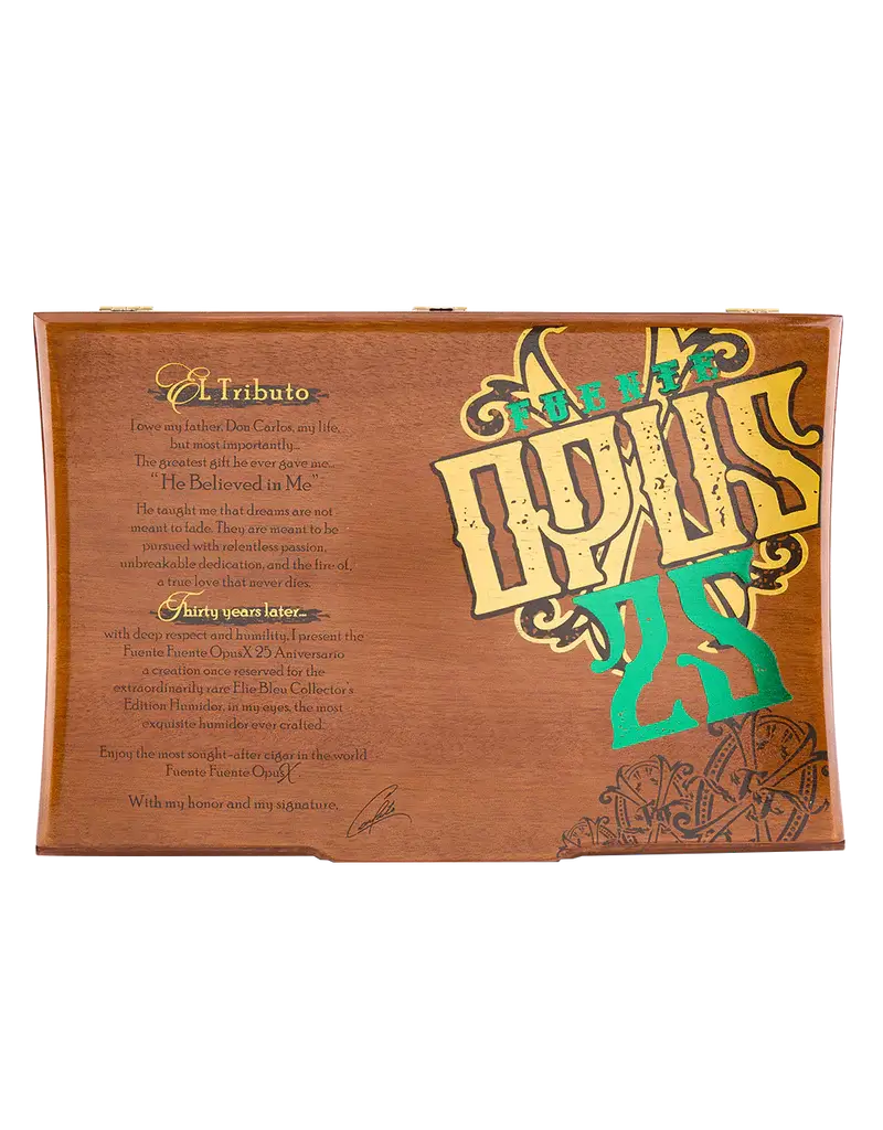 Fuente Fuente Opus X 25th El Tributo Closed Box