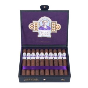 Open box of Diamond Crown Julius Caesar Toro cigars
