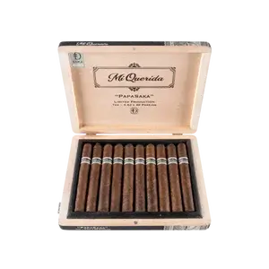Mi Querida Black PapaSaka open box of cigars