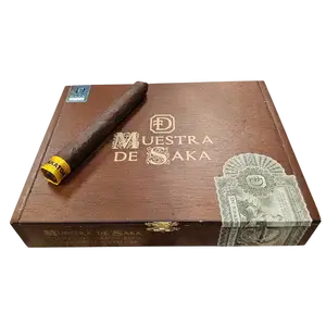 Muestra de Saka Krakatoa single cigar on box