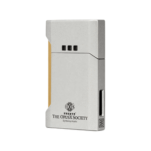 Opus X Society Gold & Bullet Lighter Silver 2