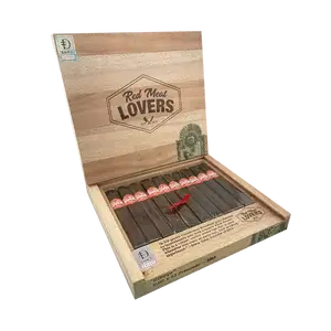 Red meat lovers Ribeye Open cigar box