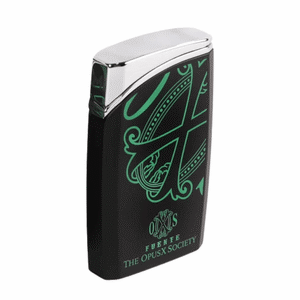 The Opus X Society J30 Green Lighter Back