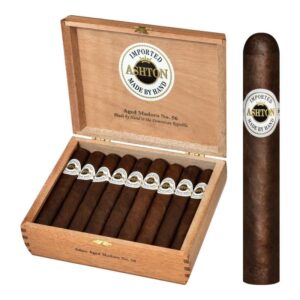 Ashton Aged Maduro #56 Cigar and Box