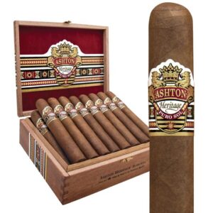 Ashton Heritage Puro Sol Robusto Box and Cigar