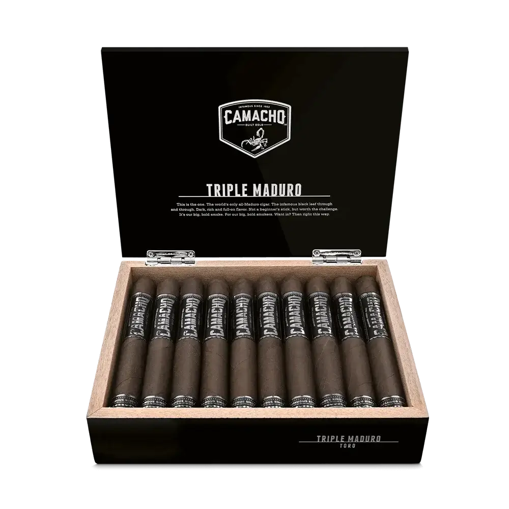 camacho triple maduro Camacho Triple Maduro Toro box