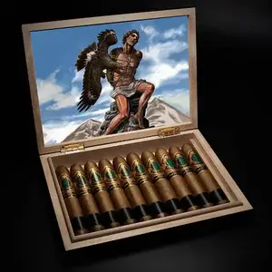 God of Fire KKP Never Back Down Diadema 56 Box of cigars