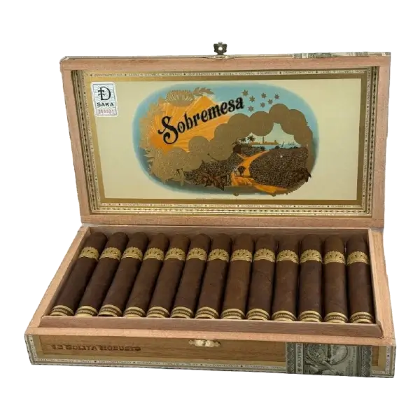 large-solita rob box Sobremesa Solita Robusto open box of cigars