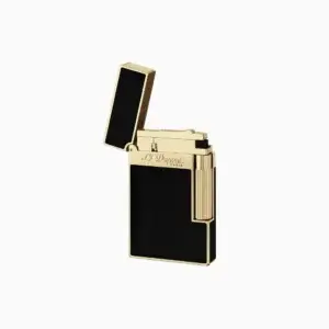 S.T. Dupont Ligne 2 Black Natural Lacquer and Gold