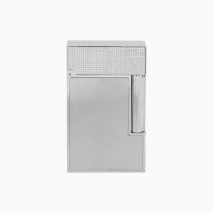 Ligne 2 Micro Diamond Head Brushed Platinum Lighter
