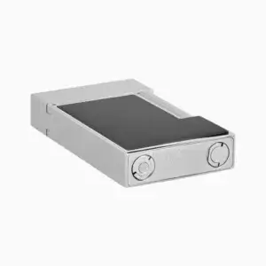 Ligne 2 Micro Diamond Head Platinum Lighter