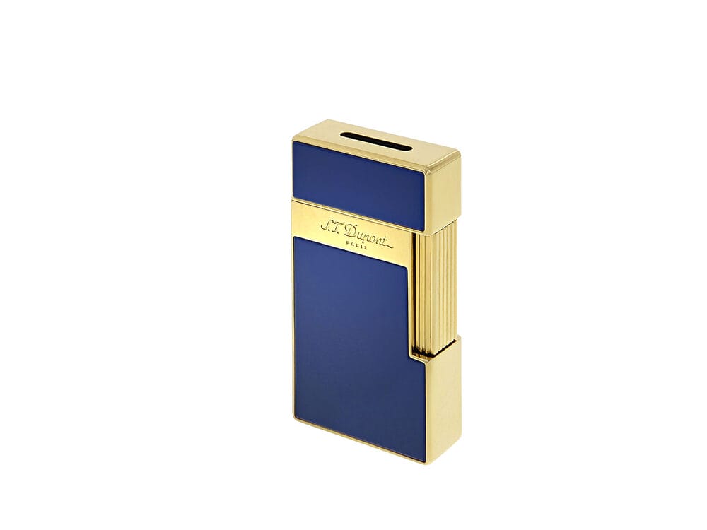 S.T. Dupont Biggy Gold Blue Lacquer S.T. Dupont Biggy Gold Blue Lacquer