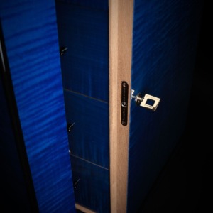 God of Fire 20th Anniversary Never Back Down Blue Sycamour Cabinet Humidor