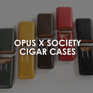Opus X Society Leather Cases
