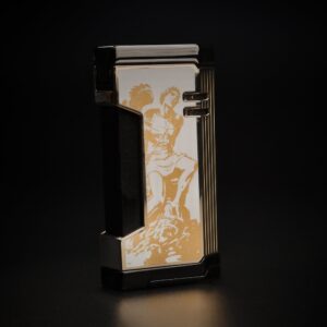 Prometheus God of Fire “Never Back Down” Magma X - Gold on White Lacquer
