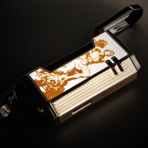 Prometheus God of Fire “Never Back Down” Magma X - Gold on White Lacquer