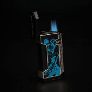 Prometheus God of Fire “Never Back Down” Magma X - Blue on Black Lacquer