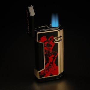 Prometheus God of Fire “Never Back Down” Magma X - Red on Black Lacquer
