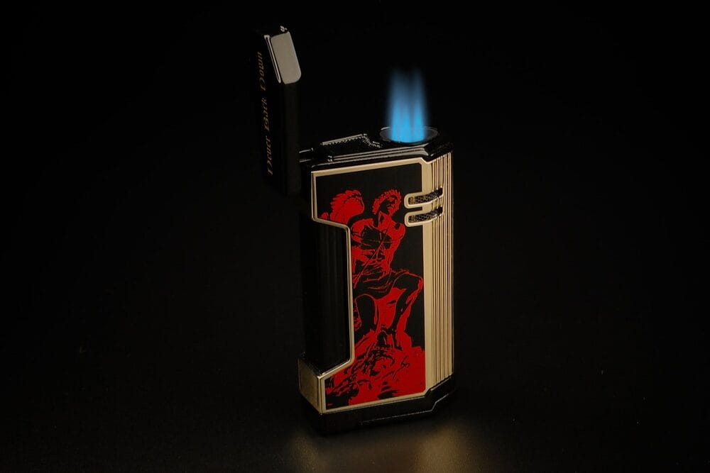 Prometheus God of Fire “Never Back Down” Magma X – Red on Black Lacquer Prometheus God of Fire “Never Back Down” Magma X - Red on Black Lacquer