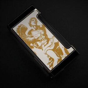 Prometheus God of Fire “Never Back Down” Ultimo X - Gold on White Lacquer