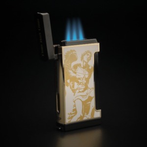 Prometheus God of Fire “Never Back Down” Ultimo X - Gold on White Lacquer