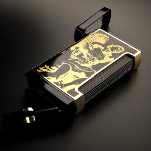 Prometheus God of Fire “Never Back Down” Ultimo X - Gold on Black Lacquer