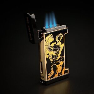 Prometheus God of Fire “Never Back Down” Ultimo X - Gold on Black Lacquer