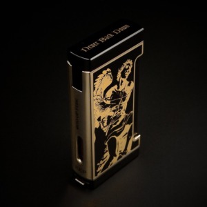 Prometheus God of Fire “Never Back Down” Ultimo X - Gold on Black Lacquer