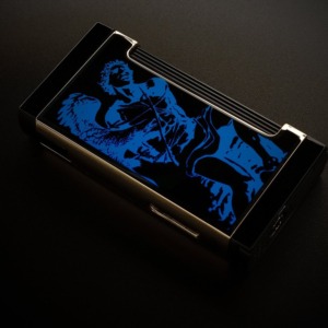 Prometheus God of Fire “Never Back Down” Ultimo X - Blue on Black Lacquer
