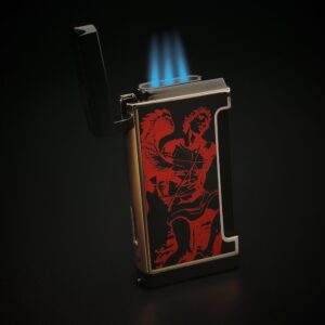 Prometheus God of Fire “Never Back Down” Ultimo X - Red on Black Lacquer