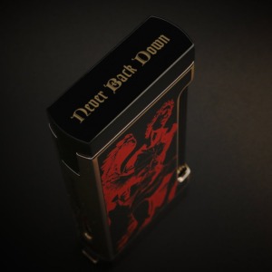 Prometheus God of Fire “Never Back Down” Ultimo X - Red on Black Lacquer