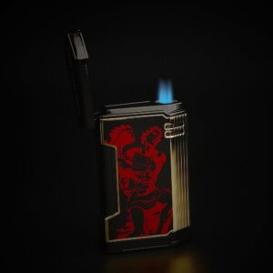Prometheus God of Fire “Never Back Down” Magma T - Red on Black Lacquer