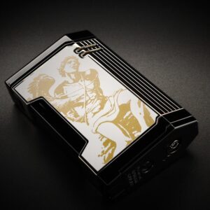 Prometheus God of Fire “Never Back Down” Magma T - Gold on White Lacquer