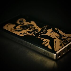 Prometheus God of Fire “Never Back Down” Retro - Gold on Black Lacquer