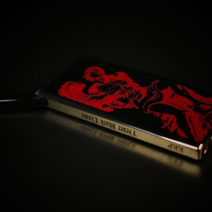 Prometheus God of Fire “Never Back Down” Retro - Red on Black Lacquer