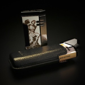 Prometheus God of Fire “Never Back Down” Magma X - Gold on White Lacquer